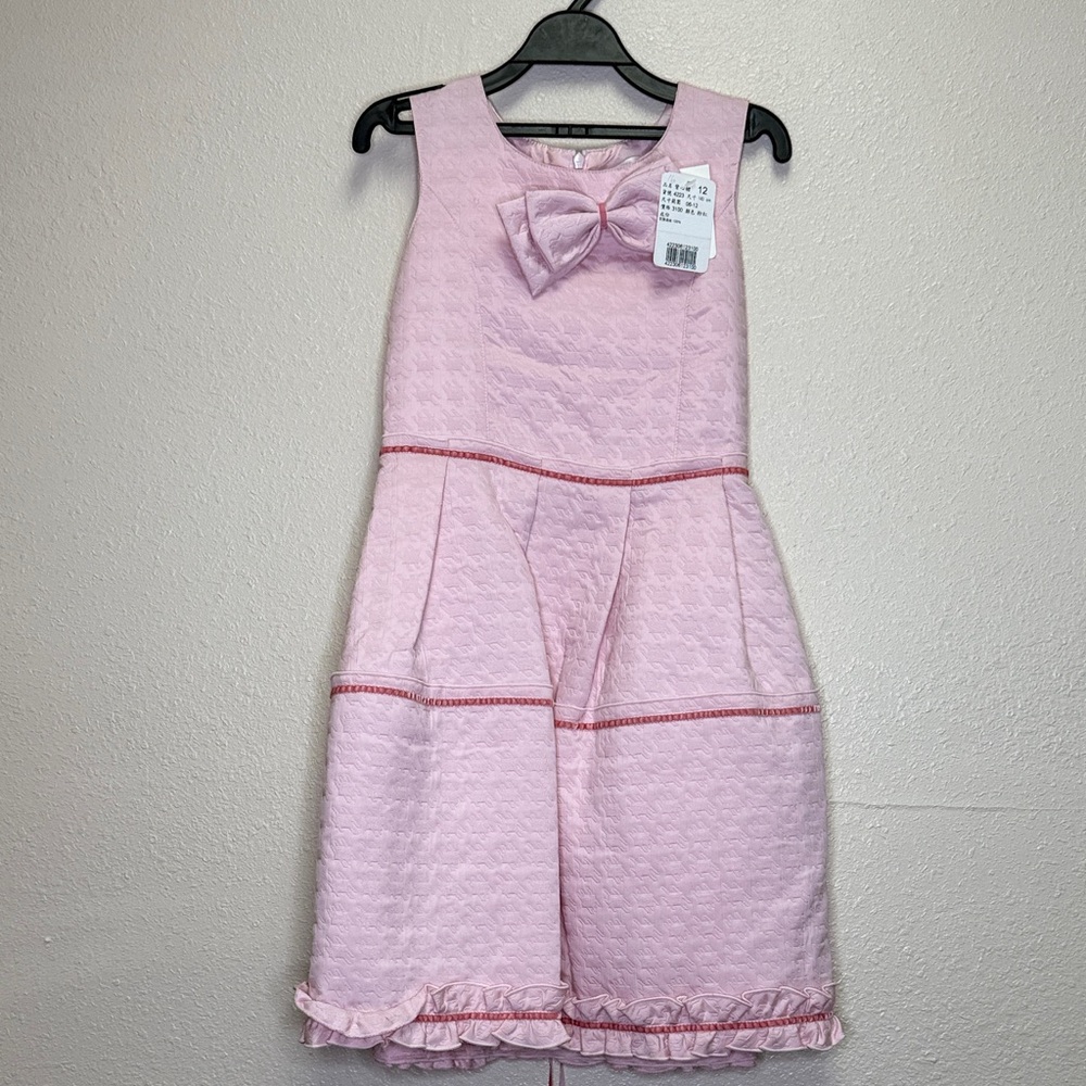 Elegant Pink Kids Formal Dress